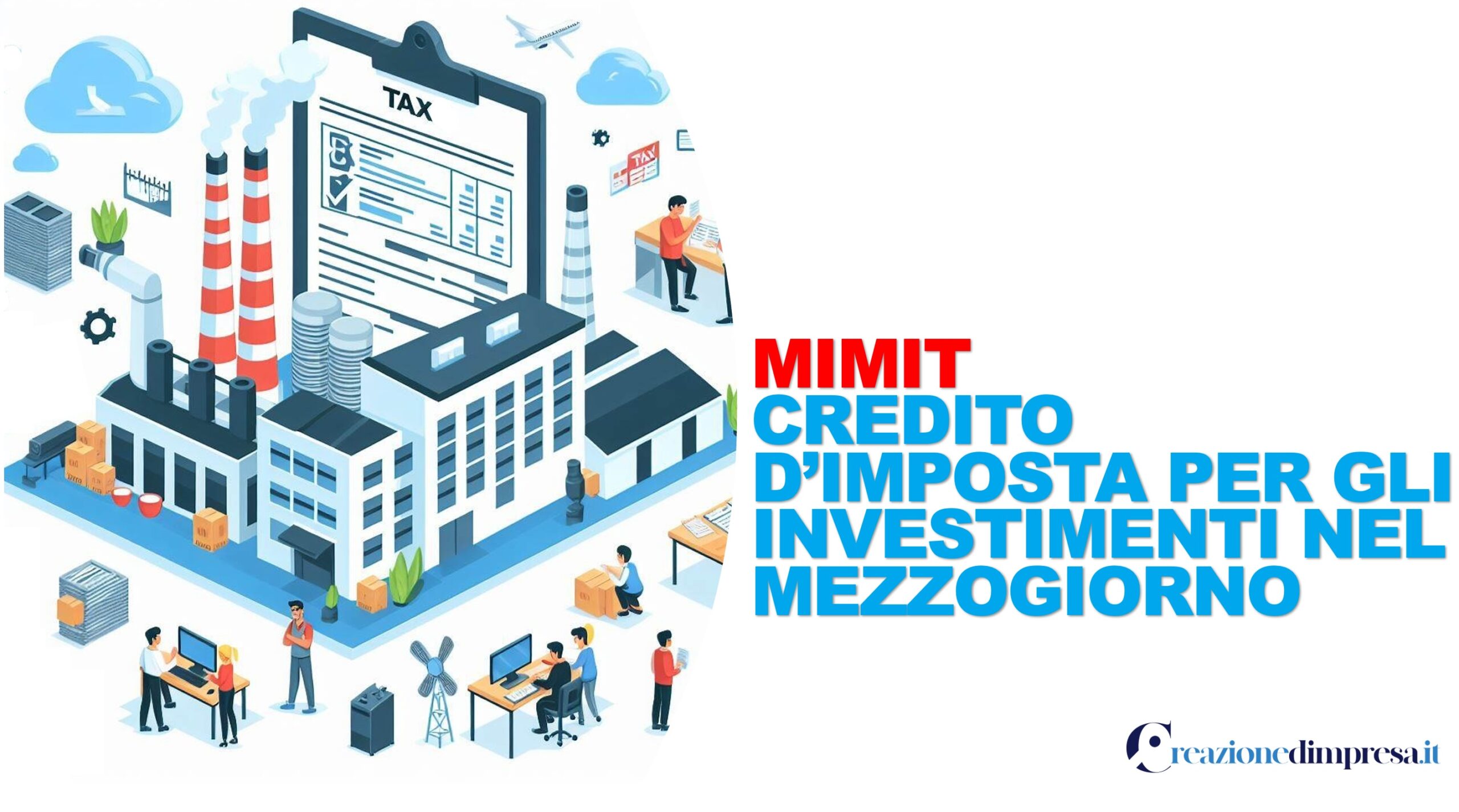 MIMIT | Credito D’imposta Per Gli Investimenti Nel Mezzogiorno ...